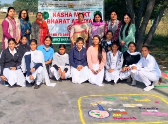 PSPS Govt PG College for Women hosts Rangoli Making Competition