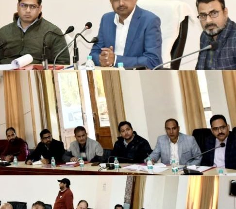 Div Com Jammu Ramesh Kumar reviews functioning of Revenue Dept in Rajouri