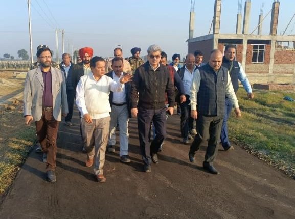 ACS visits Mega Fruit Plant Nursery, Chakroi, R S Pura; Inspects development works