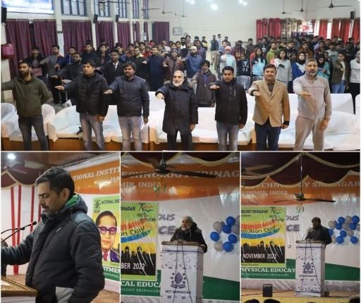NIT Srinagar celebrates Constitution Day