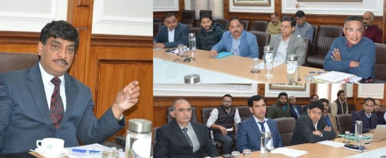 CS reviews progress of development of important Roads & Highways in JK