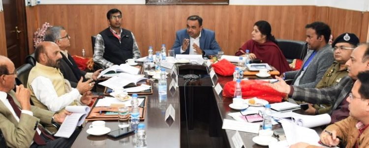 Div Com Ramesh Kumar chairs Board meeting of Shri Shiv Khori Shrine Board
