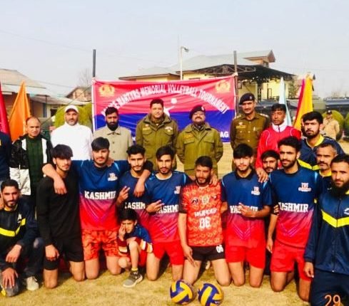 Police Martyrs Memorial Volleyball tournament concludes at DPL Anantnag