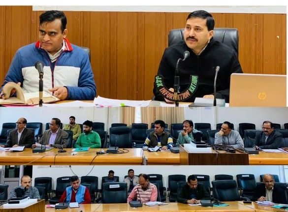 DC Kathua reviews progress of works under BADP, ABDP & SSY
