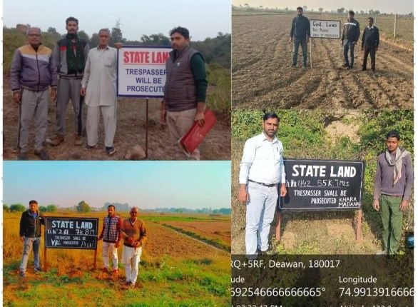 Samba Admin retrieves 216 kanal govt land amid massive anti-encroachment drive