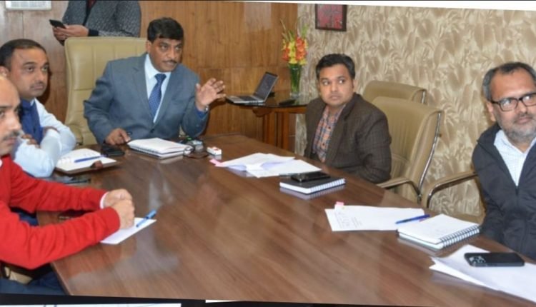 Chief Secretary, Dr. Mehta interacts with Prabharis of Jammu division under MTMP