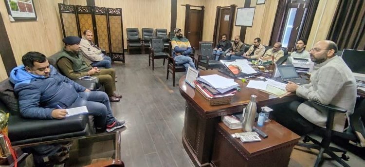 DC Ramban finalizes arrangements for Armed Forces Flag Day activities