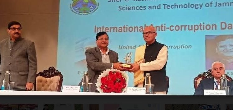 Anti-Corruption Day observed at SKUAST-J