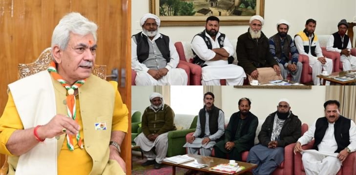 Delegation of Gurjar Desh Charitable Trust calls on Lt Governor