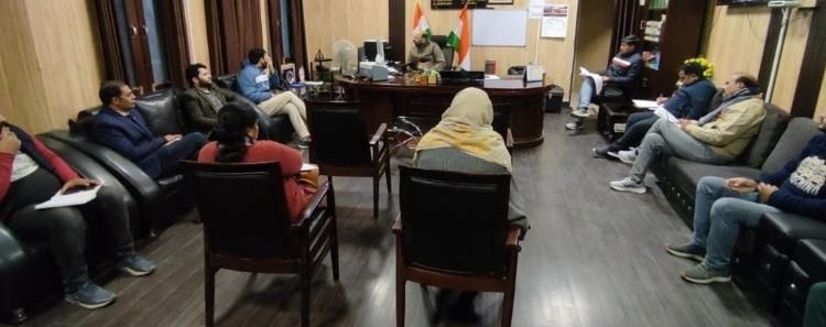 DC Ramban chairs District Level Aadhaar Monitoring Committee Meeting