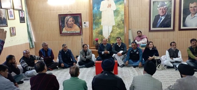 Rattan Lal asks NC cadre to gear up for ULB polls