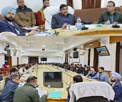 DC Poonch reviews implementation of Self-Employment Schemes