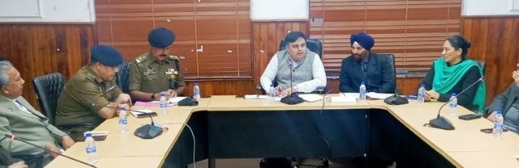 ADC Jammu Sandeep Seonetra reviews Christmas arrangements