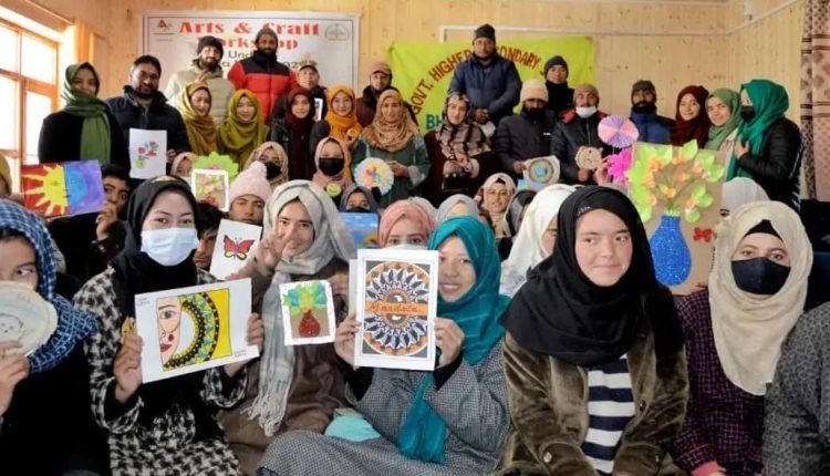 Young Artists of Kargil impart artistic skills in govt. schools