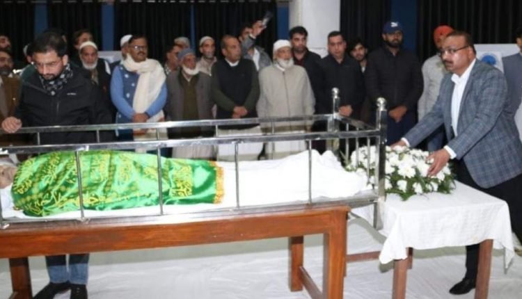 DGP, J&K & all ranks of JKP condole sad demise of ADGP Masud Choudhary (Retd)