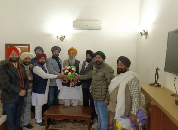 BJP minority morcha calls upon chairman minority commission 