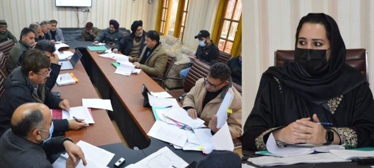 DDC B'la reviews progress of Development Works under R&B Sector