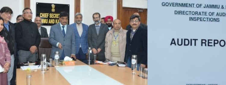 J&K first to launch online audit application for its line departments