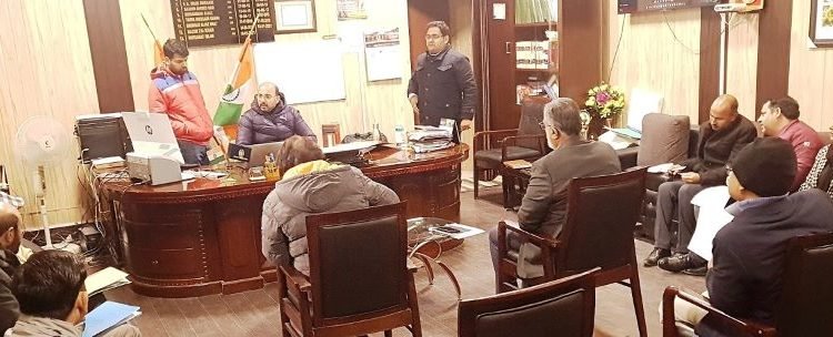 DC discusses establishment of District Disability Rehabilitation Centre in Ramban