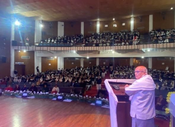 Mayor Jammu motivates students to contribute towards evolving a corruption free society