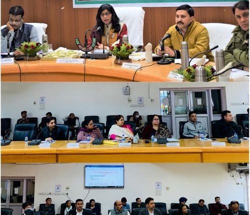 Member NCSC chairs maiden review meeting at Kathua
