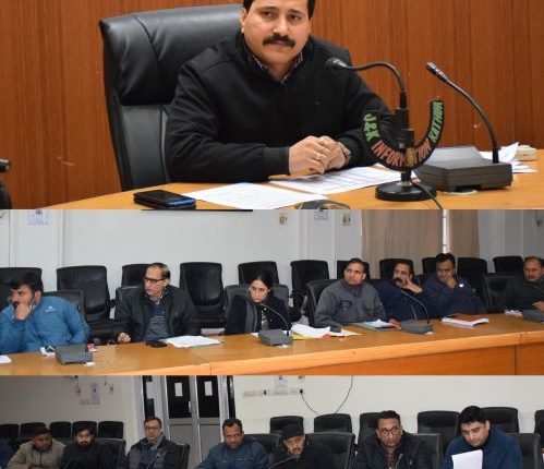 DC Kathua reviews progress of PHE sector projects