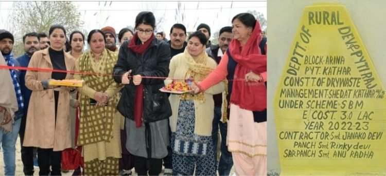 Deputy Commissioner, Jammu Avny Lavasa conducts extensive tour of Arnia