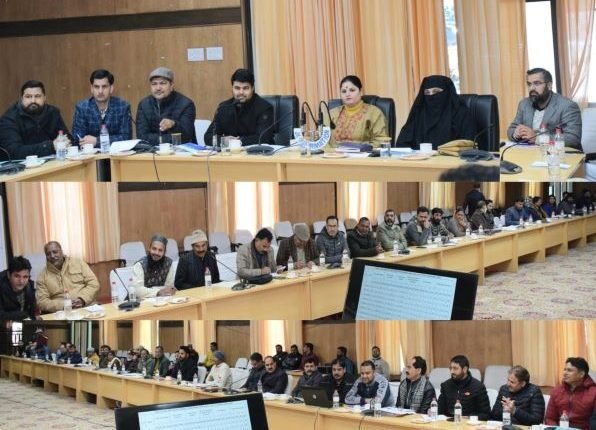 Chairperson DDC Kishtwar reviews progress of ADP, District Capex Budget 2022-23 works