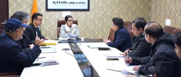 DC Jammu Avny Lavasa reviews implementation of Jal Jeevan Mission
