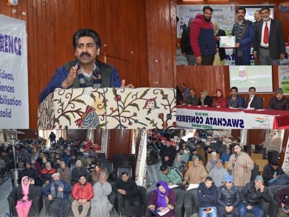 Distt Admin B'gam organises Swachhta Conference at Sheikh ul Aalam Hall