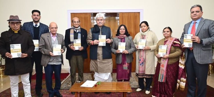 Lt Governor releases Dr. Chanchal Bhasin’s Dogri poetry collection “UdanKhatola”