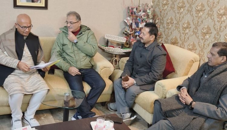 Kavinder announces BJP Corporators’ names for JMC standing committee elections meets Mayor