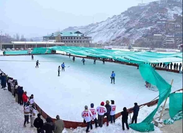 Acting CEC Tashi inaugurates 14th CEC Ice Hockey Cup