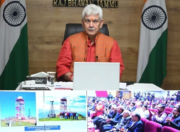 Lt Governor & Union MoS jointly inaugurate X-Band Doppler Weather Radar at Banihal Top