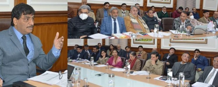 Substantial increase in project completions: Chief Secretary Dr. Mehta