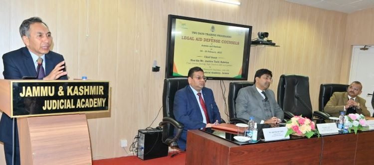 Justice Tashi inaugurates two day training for Legal Aid Defence Counsels