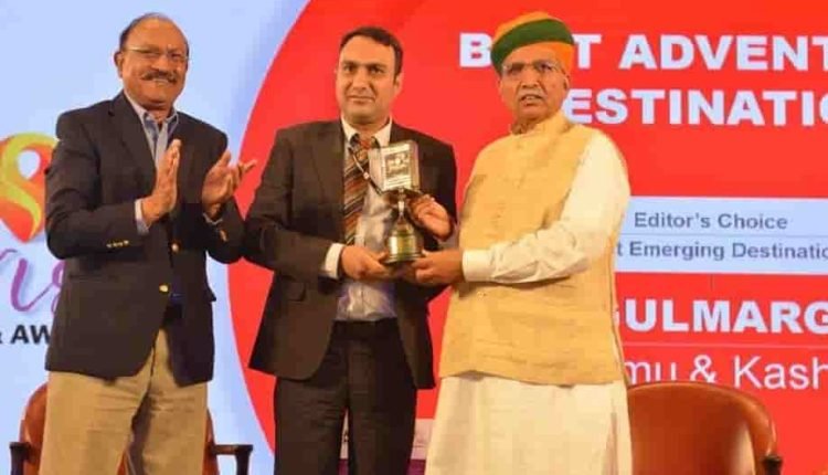 J&K Tourism Department awarded for Best Adventure Tourism Destination by India Today Tourism Survey
