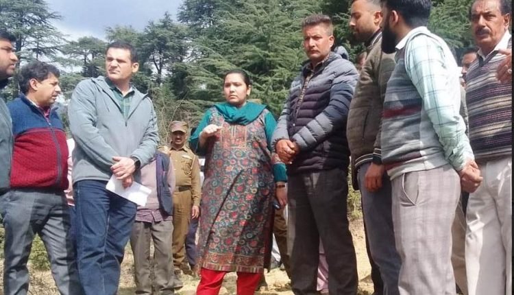 Deputy Commissioner Udhampur Conducts Extensive Tour of Mantalai Area to Review Ongoing Developmental Works