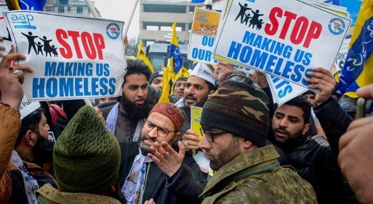 Aam Aadmi Party Goes on Hunger Strike to Protect Poor Residents from Anti-Encroachment Drive