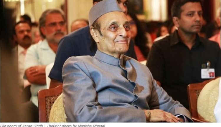 Karan Singh advocates free and fair assembly elections to bridge the communication gap in J&K