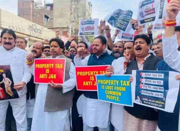 Jammu Congress demands immediate withdrawal of property tax and control on price rise