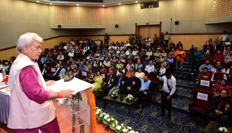 Lt Governor Manoj Sinha emphasizes the importance of paying for services to accelerate J&K's development trajectory