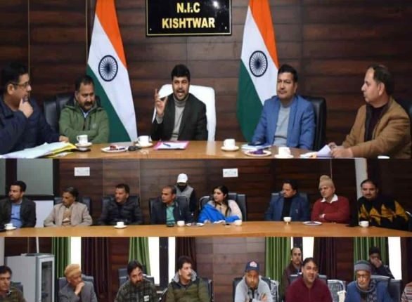 DC Kishtwar holds stakeholders meeting to discuss modalities to organise first of its kind "Kishtwar Idol" & Sinthan Festival