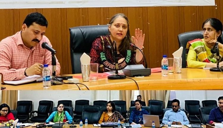 Sheetal Nanda reviews functioning of SWD units of Kathua, Samba