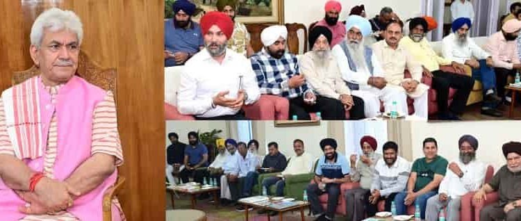 40 member Sikh delegation calls on Lt Governor