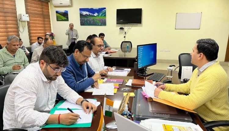 DC Kathua reviews road safety scenario during District Road Safety Committee meet