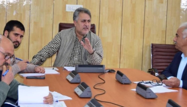 Principal Secretary SDD reviews progress on works under Capex Budget