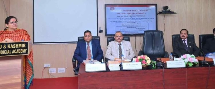 J&K Judicial Academy organizes sensitization programme on “Provisions of Motor Vehicles Amendment Act and Rules, 2022”