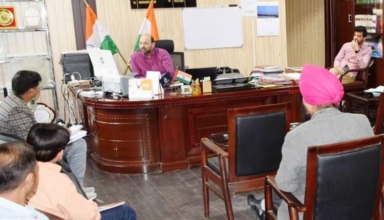 DC Ramban chairs District Level Aadhaar Monitoring Committee meeting