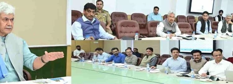 Lt Governor chairs high-level meeting to review power scenario in J&K